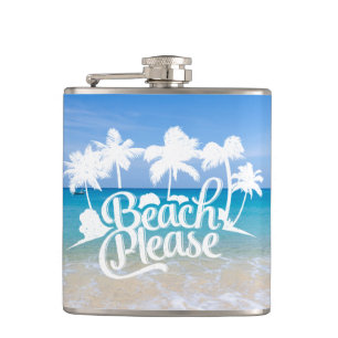 Koers alsjeblieft Funny Quote Flask Heupfles