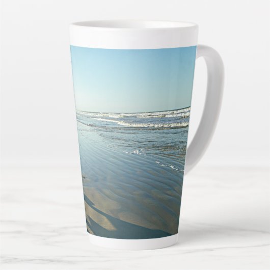 Koersscherm van de beschermstoel latte mok (Rechterhoek)