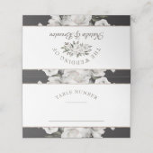 Koesteren Roos Zitten Tafel Nummer (Buitenkant ongevouwen)