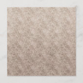  Koesteren Wit Bloemen & Rozen Vierkant Diner Menu (Achterkant)