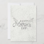 , Koesterend Moederschap, moederdag brunch Kaart (Achterkant)