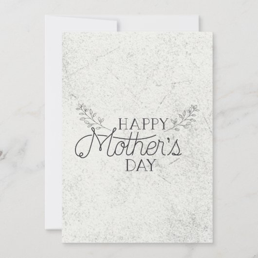 , Koesterend Moederschap, moederdag brunch Kaart (Achterkant)