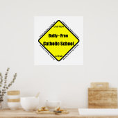 Koestvrij katholiek Poster (Keuken)