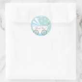 koetsDank u Baby shower Sticker (Tas)