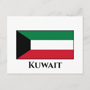 Koeweit Flag Briefkaart