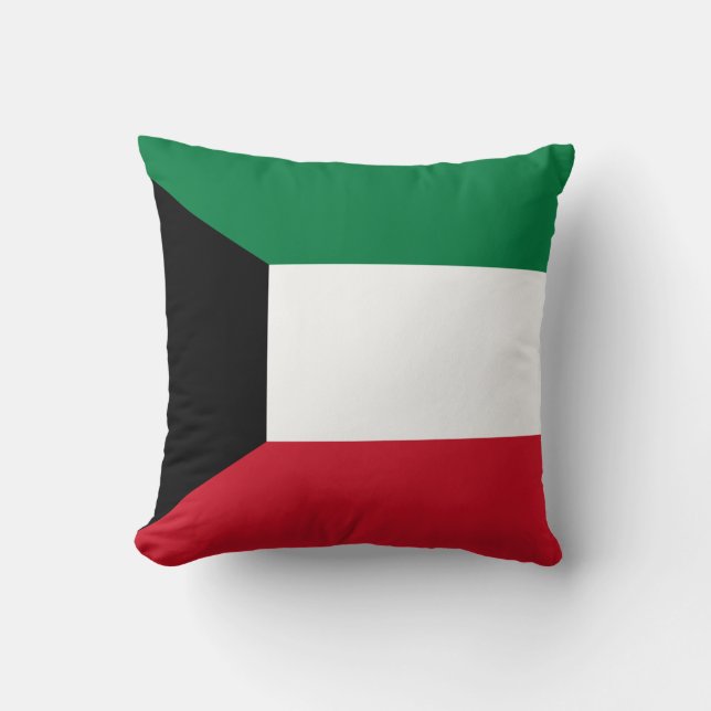 Koeweit Flag Kussen (Voorkant)