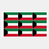 Koeweit Flag Labels (Vel)