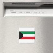 Koeweit Flag Magneet (Insitu (Vaatwasser))