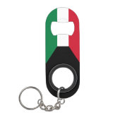 Koeweit Flag Mini Flessenopener (Voorkant)