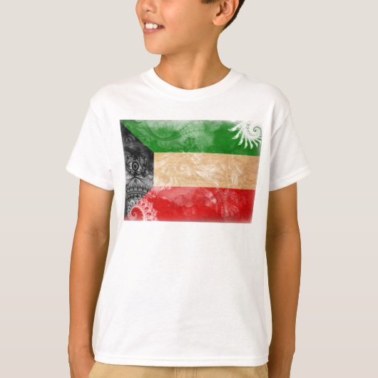 Koeweit Flag T-shirt (Voorkant)