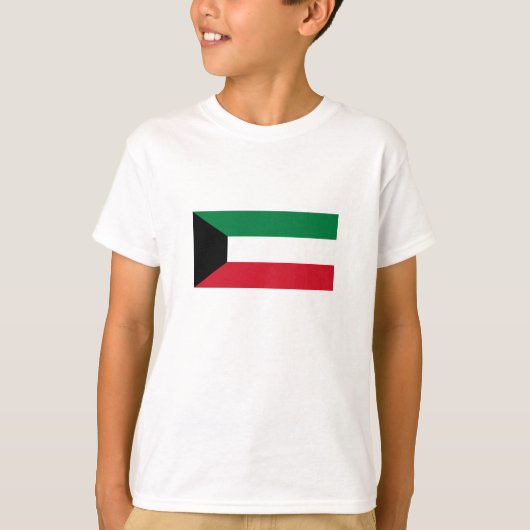 Koeweit Flag T-shirt (Voorkant)