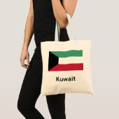 Koeweit Flag Tote Bag (Voorkant (product))
