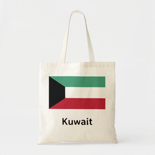 Koeweit Flag Tote Bag (Voorkant)