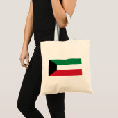 Koeweit Flag Tote Bag (Voorkant (product))