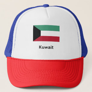 Koeweit Flag Trucker Pet
