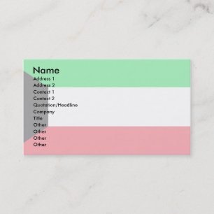 Koeweit Flag Visitekaartje