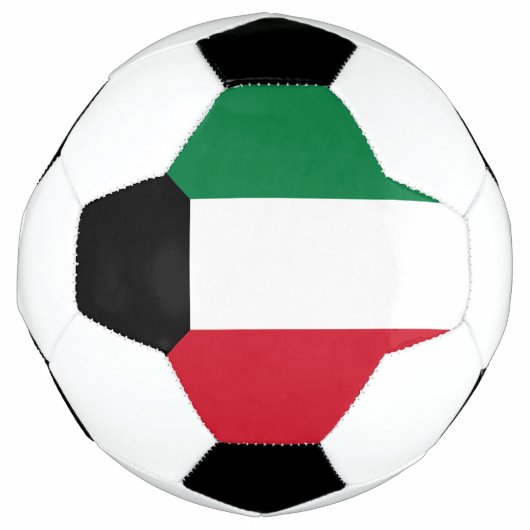 Koeweit Flag Voetbal (Voorkant)