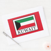 Koeweit Rechthoekige Sticker (Envelop)