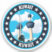 Koeweit Sticker (Voorkant)