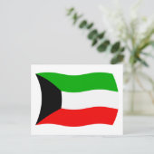 Koeweit Vlag Ansichtkaart Briefkaart (Staand voorkant)