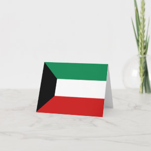 Koeweit Vlag Notitiekaart