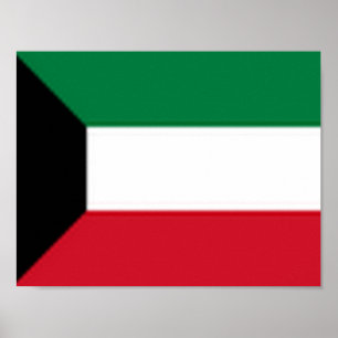 Koeweit - vlag - poster