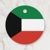 Koeweitse vlag bedankjes labels (Achterkant)