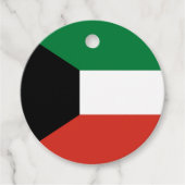 Koeweitse vlag bedankjes labels (Voorkant)