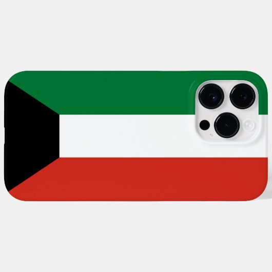 Koeweitse vlag Case-Mate iPhone case (Achterkant (horizontaal))