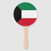 Koeweitse vlag handwaaier (Achterkant)