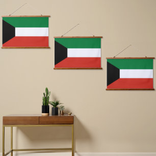 Koeweitse vlag hangend wandkleed