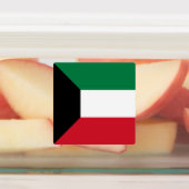 Koeweitse vlag labels (Aangebracht)