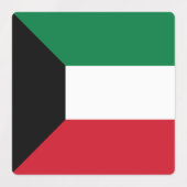 Koeweitse vlag labels (Design 1)