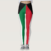 Koeweitse vlag leggings (Voorkant)