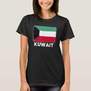Koeweitse vlag ondersteunt Koeweitse bevolking Vro T-shirt