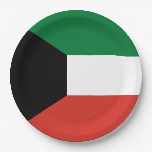 Koeweitse vlag papieren bordje (Voorkant)