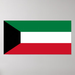 Koeweitse vlag poster