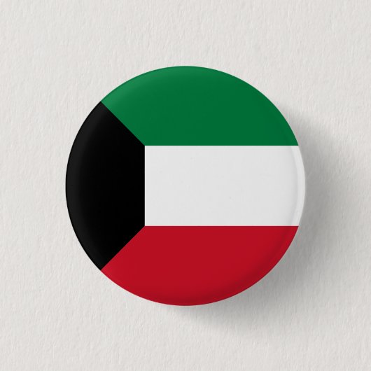 Koeweitse vlag ronde button 3,2 cm (Voorkant)