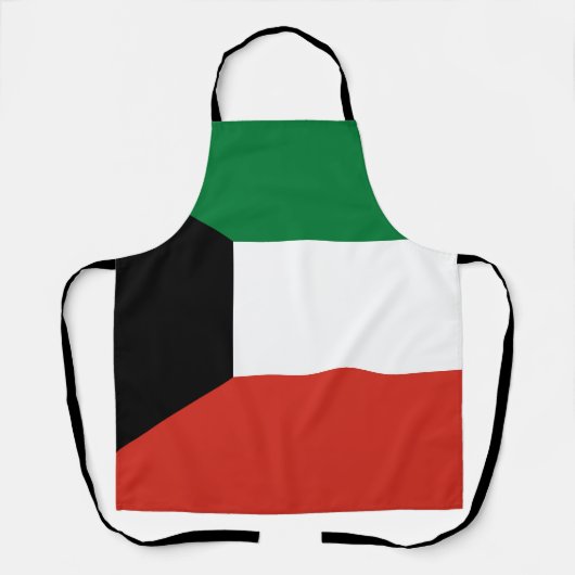 Koeweitse vlag schort (Voorkant)