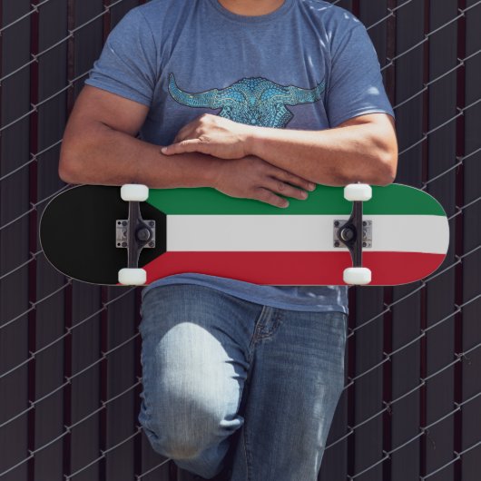 Koeweitse vlag skateboard (Buiten 3)