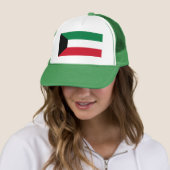 Koeweitse vlag trucker pet (In situ)