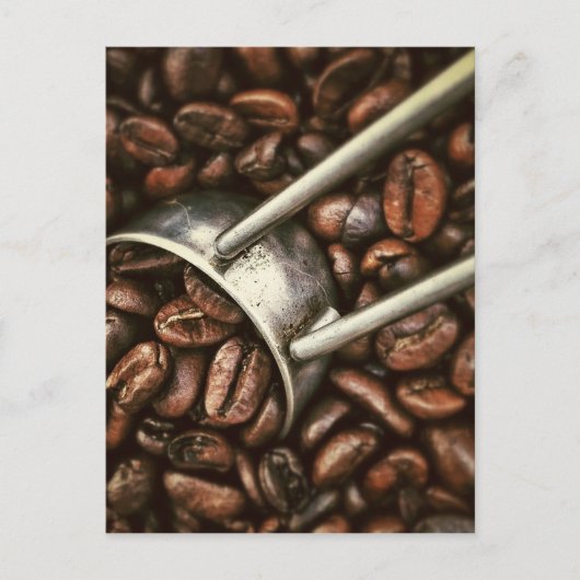 Koffee Bean Briefkaart (Voorkant)