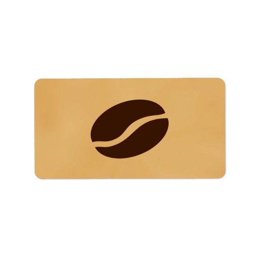 Koffee Bean Etiket (Voorkant)