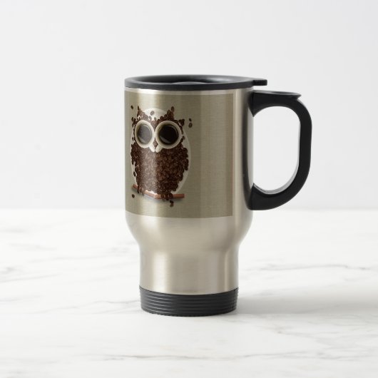 Koffee Bean Owl Reisbeker (Rechts)