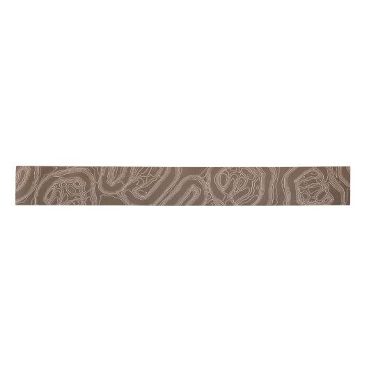 Koffee Bean Satin Ribbon Lint (Voorkant)