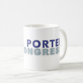 Koffee mok Katie Porter voor congres (Voorkant rechts)