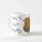 Koffee Owl Koffiemok (Voorkant links)