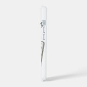 koffer met schattig telefoonnummer iPhone 15 hoesje (Linkerkant)