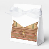  Koffers Shabby Chic Bedankdoosjes (Voorkant Zijde)
