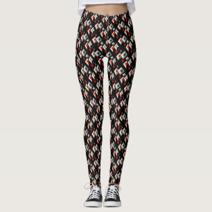Koffers van speelkaarten in poker. leggings